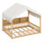 House-Shaped Daybed With Fense-1394894598