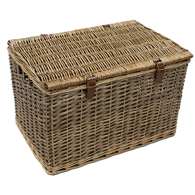 JVL Wicker Decorative Basket, 37" x 60" x 41"