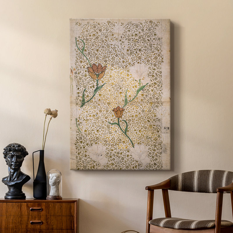 Impression abstraite rétro CIX - galerie Cavas sur mesure, H 12 po x l 8 po