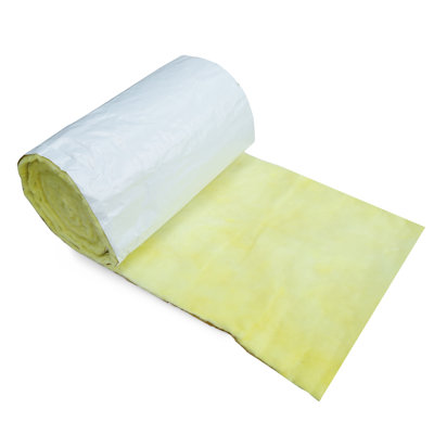 Aluminum Foil Sound Insulation And Noise Reduction Can Be Cut Glass Wool Roll Felt 48 Inches * 10 Feet * 2 Inches