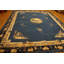 Antique Peking Room Size Wool Pile Blue Chinese Rug