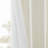  100% Waterproof And Blackout Solid Color Polyester Linen Textured Back Tab Curtains Panel-746168485