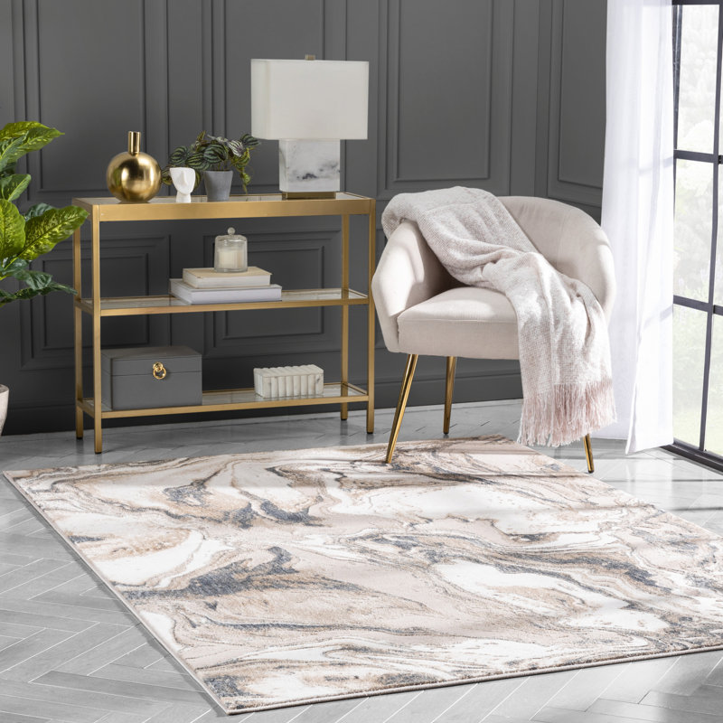 Cairo Fay Ivory Rug, Rectangle 120 x 160 cm