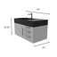 Ensemble de meuble-lavabo mural simple 36 po Bassi-573101965-573101960-573101963