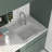 24"Lx18"W Quartz Laundry Sink Deep Single Bowl Granite Composite Utility Sink For Washing Room.-121289178