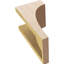 Corbeau en bois de cèdre brut TimberThane l 6 po x P 6 po x H 12 po Stockport-88291778