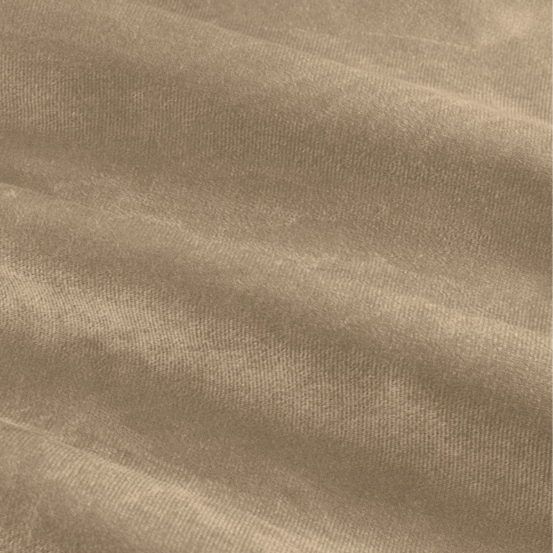 The Ultimate Velvet Blackout Curtain Panel Pair, 229cm Width x 183cm Drop, Brown