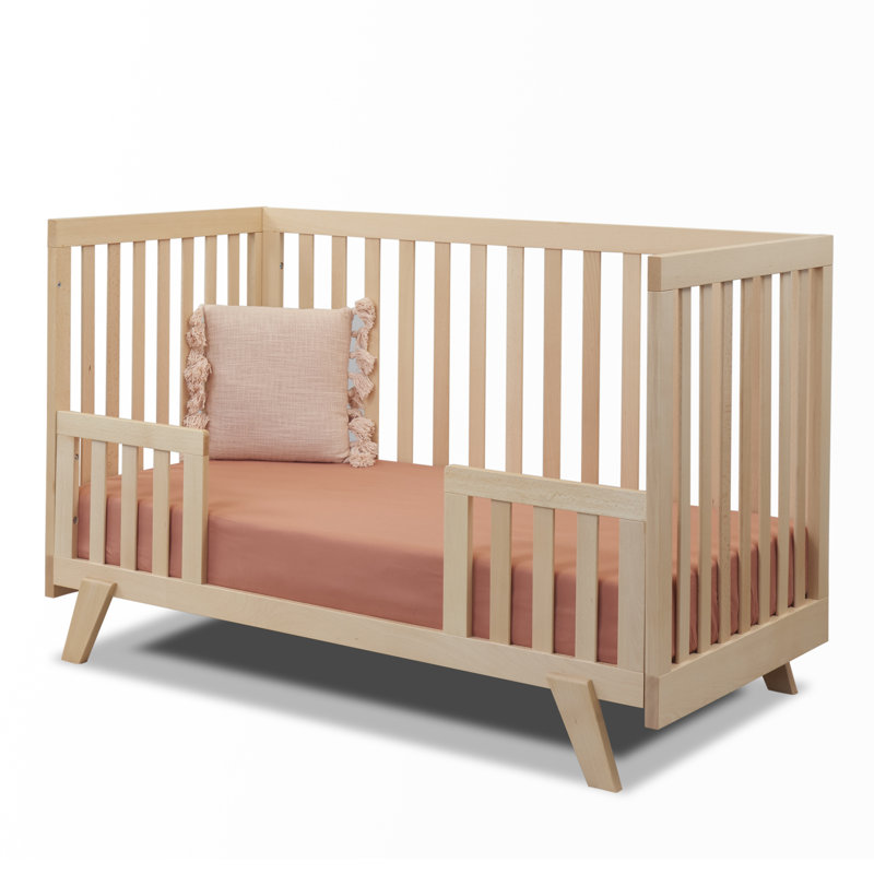 Lit de bébé convertible 2-en-1 Sorelle Luce, Bois naturel