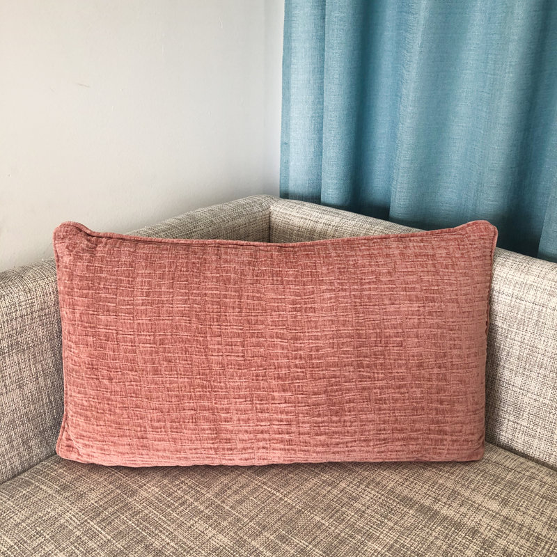Lumbar Pillow Cover & Insert, Rose