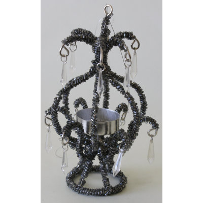 7'' H Glass Tabletop Votive Holder