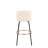 Thea 30" Fixed-Height Bar Stools with Metal Legs & Round Footrest