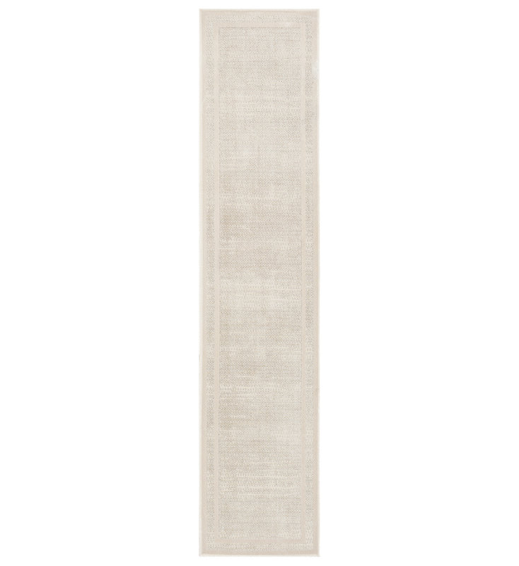 Grand Street 2'2" x 10' Ivory Taupe Modern Indoor Rug x DKNY, Runner 2'2" x 10'