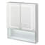 Mirrored Bathroom Cabinets with Mirror