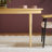 Aleric 52” Modern Fluted Easy Assembly Oval Solid Oak Wood Dining Table for 4-122929287