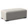 Repose-pieds rectangulaire 48,5 po Campos