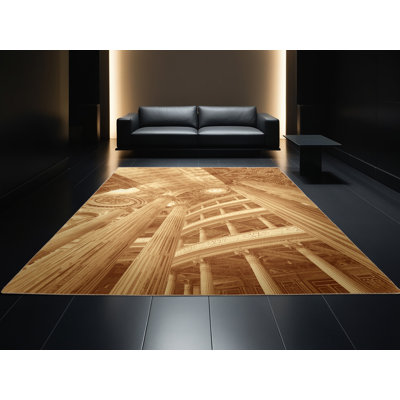 Tapis oriental doux et moelleux Somerset