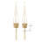 Set Of 2, 5X5x4.5" Hanging Planter With Cotton Hanger, Bohemian Style