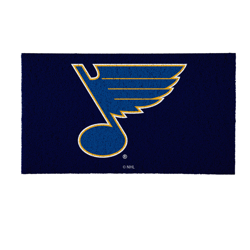 Full Color PVC Mat, 16" x 28", St. Louis Blues
