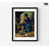Black Framed Print with Mat