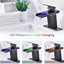 LED Waterfall Spout Single Hole Bathroom Faucet-90558060