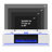 Denton TV Stand for TVs up to 80'' with Electric Fireplace, High Gloss Entertainment Center with LED Lights, Modern TV Console Cabinet, Media Console-762024610