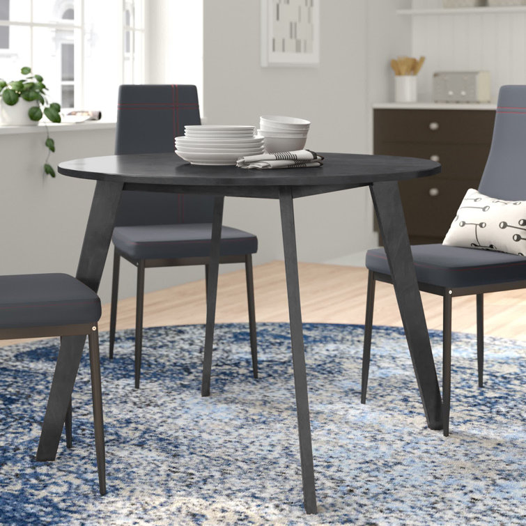 Aquin Round Solid Wood Base Dining Table