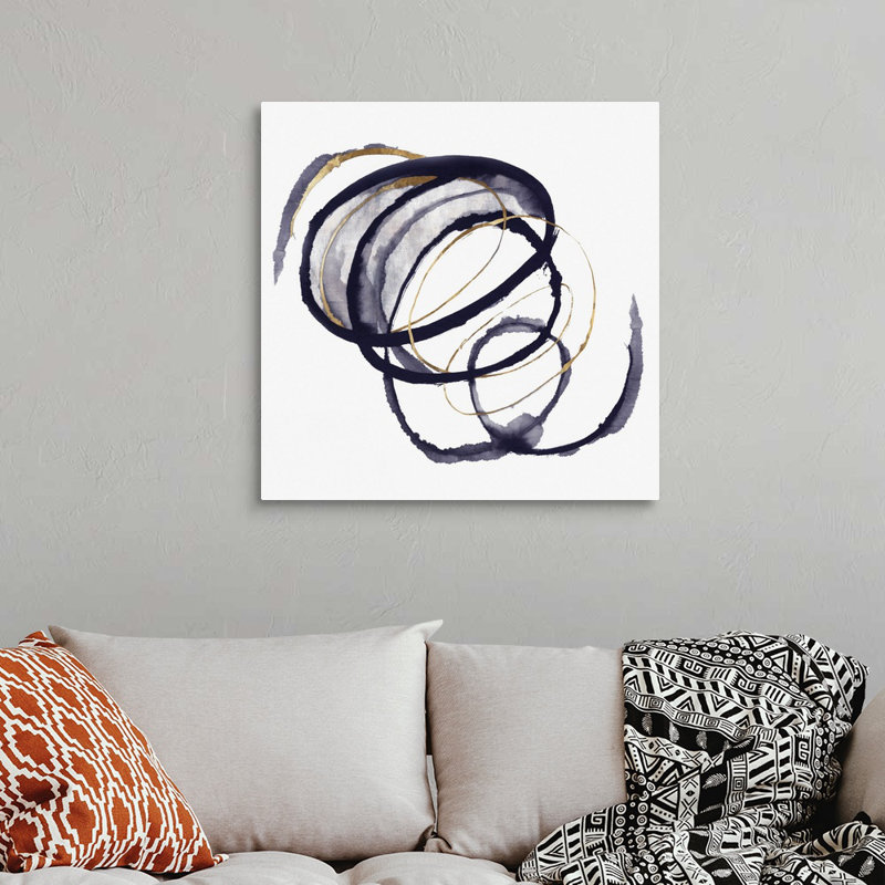 « Around the World » par PI studio, reproduction d’art sur toile, Toile tendue, H 30 po x l 30 po x P 1,25 po