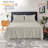 Lux Decor Collection Brushed Microfiber Sheet Set with Fitted Flat Sheets & Pillowcase-29674160-29674148