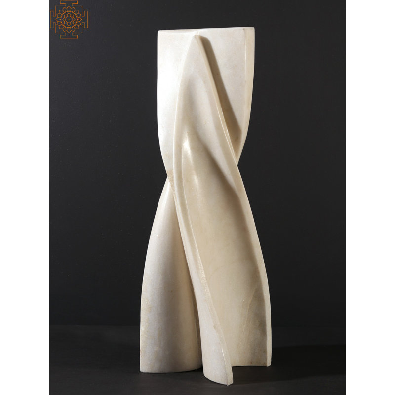 Statue de jardin en marbre blanc Antania Decor