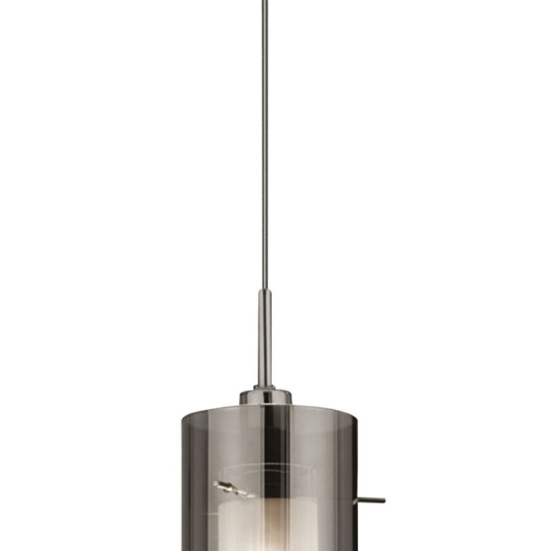 Basil 1 - Light Cylinder Pendant, Chrome
