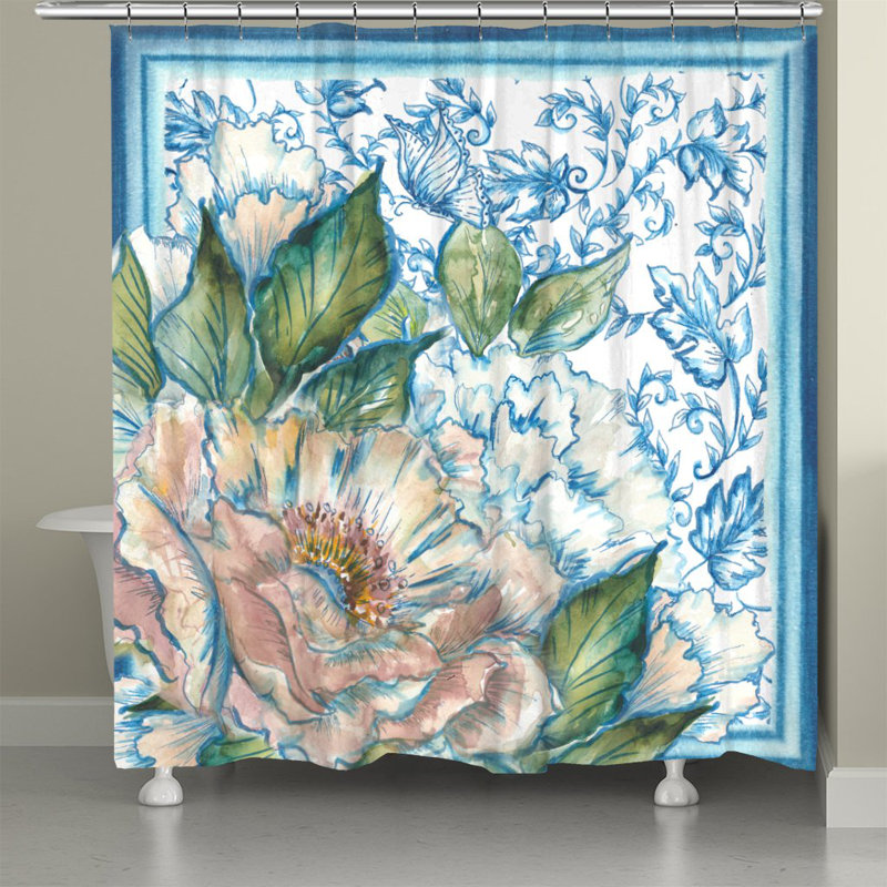 Rideau de douche Chinoiserie