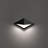 Pique Aluminum LED Outdoor Wall Light-97347097