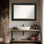 Miroir de salle de bain mural biseauté Luxe-120432231-120432229
