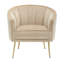 Fauteuil 30 po en velours-925977256