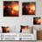 Roaring Lion Courage I - Lion Wall Décor-463831335-463831355-463831352