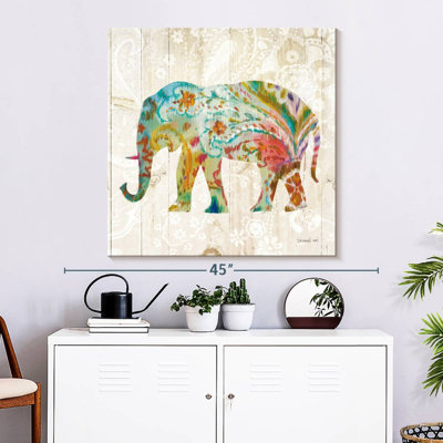 Brampt Boho Paisley Elephant II