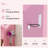 3-Color LED Vanity Mirror With Stool, Dressing Table For Bedroom, 2 Drawers & 5 Storage Cabinets (4 Open + 1 Hidden), Adjustable Lighting-1777861743