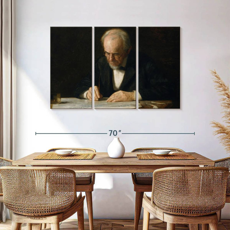 Senne The Writing Master, 36" H x 57" W