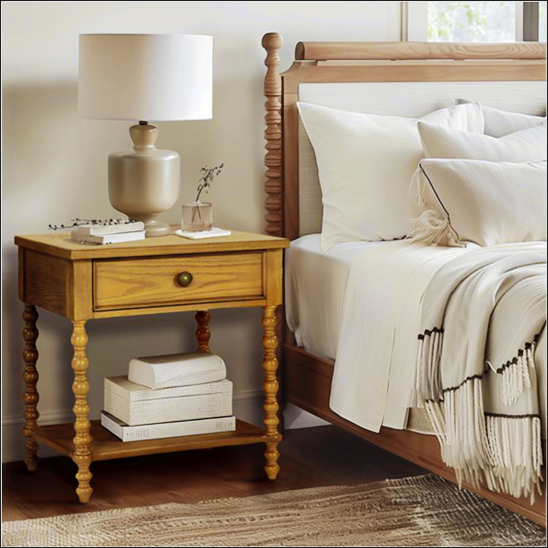 Natural Nightstand