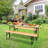 Aleacia 6 - Person Wicker Patio Dining Set with Rectangular Table