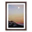 Moon over the Mountain in Abstract - Picture Frame Graphic Art Print-55725350-55725349