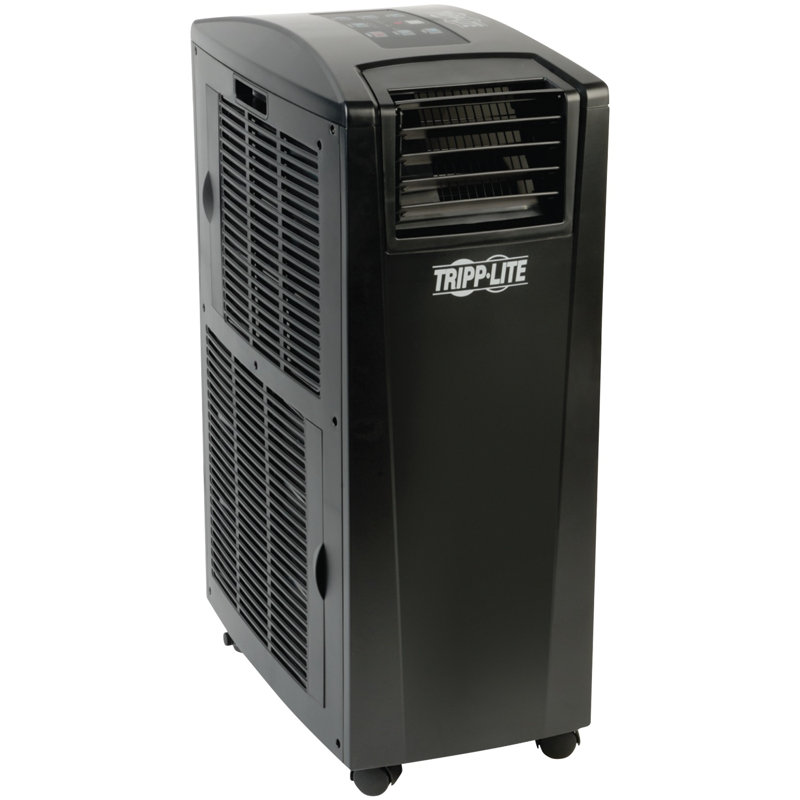 Black Portable Air Conditioning Unit with Built-in Timer