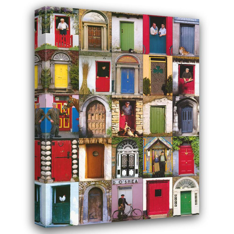 Irish Doors, 40" H x 28" W