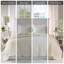 Ensemble de courtepointe réversible 3 pièces à très grand bord festonné - Literie crème de style chalet-123139920-123139921