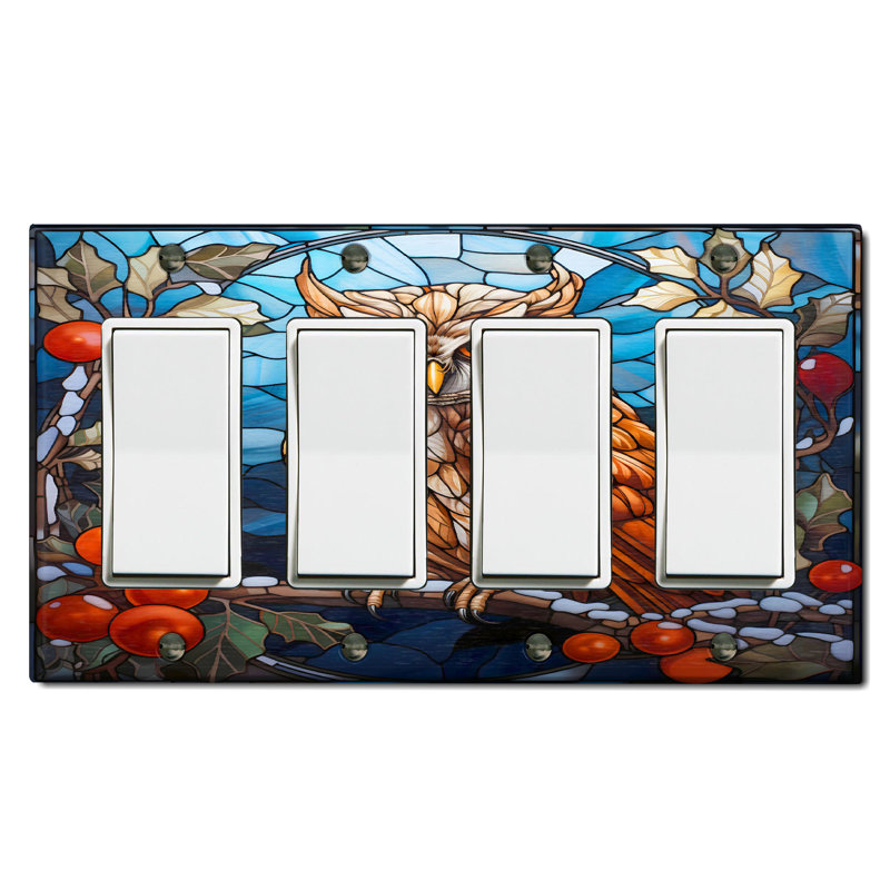 4 - Gang Rocker Standard Wall Plate