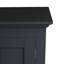 Bathroom Wall Cabinet Medicine Cabinet with Shelf, Black
