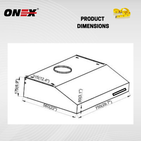 Dimensions du produit
