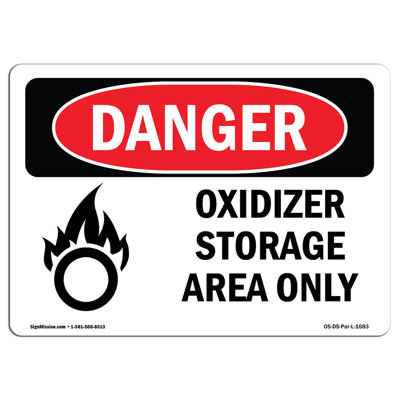 Panneau de danger OSHA