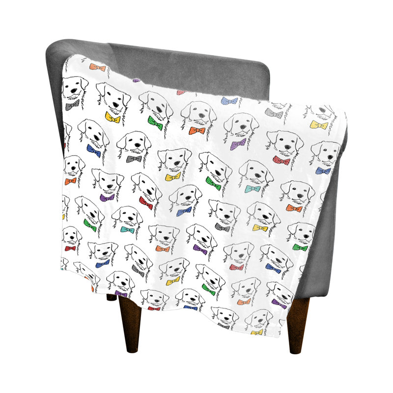 Hand Woven Throw Blanket, 50" W x 60" L