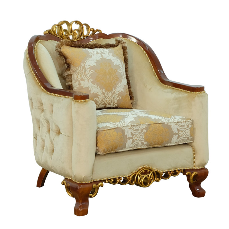 Angelica 3 - Piece Tufted Living Room Set